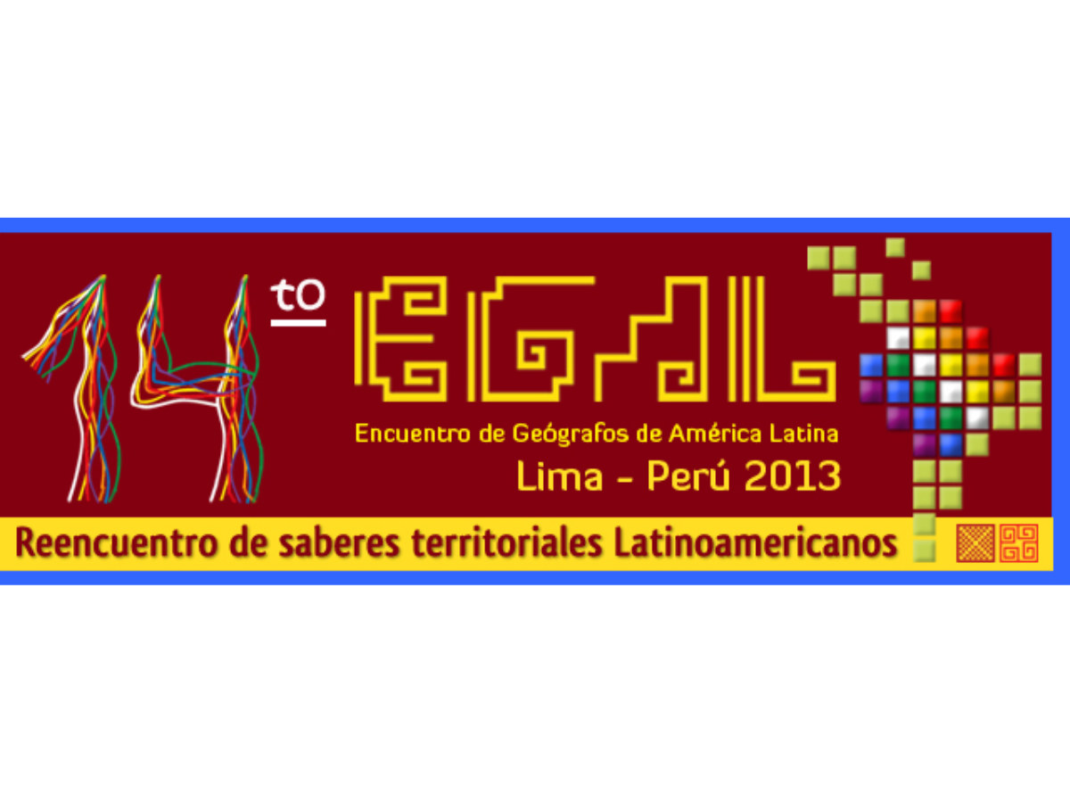 14º Encuentro de Geógrafos de América Latina — Lima, Peru